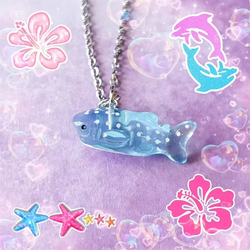 DRAVEN — Adorable Whale Shark Necklace – Cute Ocean-Inspired Jewelry
