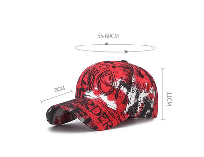 Graffiti Street Baseball Cap – Unisex Trendy Style