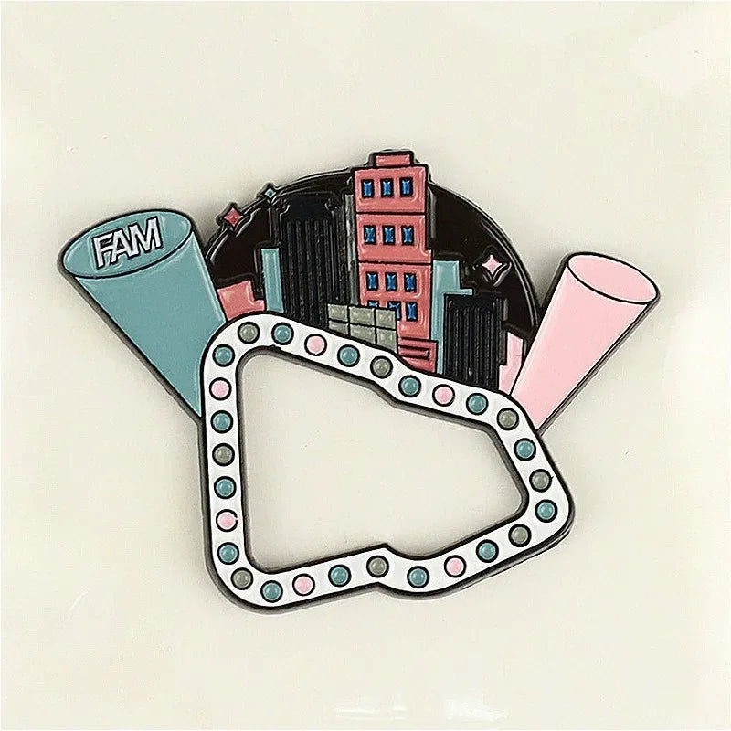 DRAVEN — Virgin Mary Metal Pin – Retro Baseball Cap Brooch