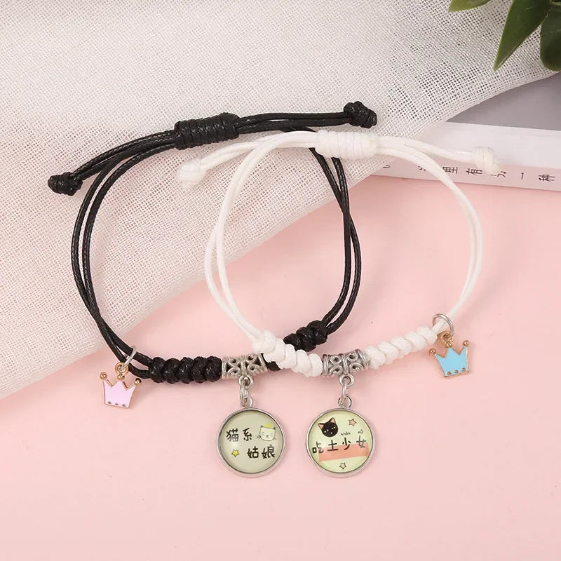 DRAVEN — Star Charm Couple Rope Bracelets