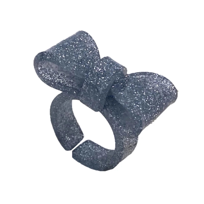 DRAVEN — Colorful Bowknot Resin Ring