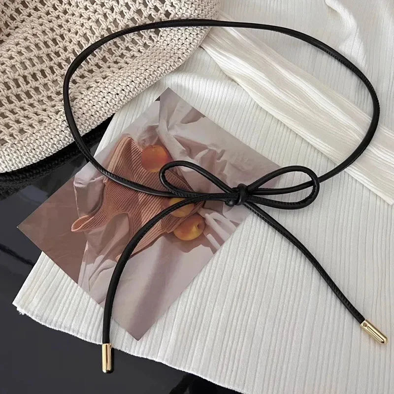 DRAVEN — Chain Lace Belt Women Elegant Dress Strap Design