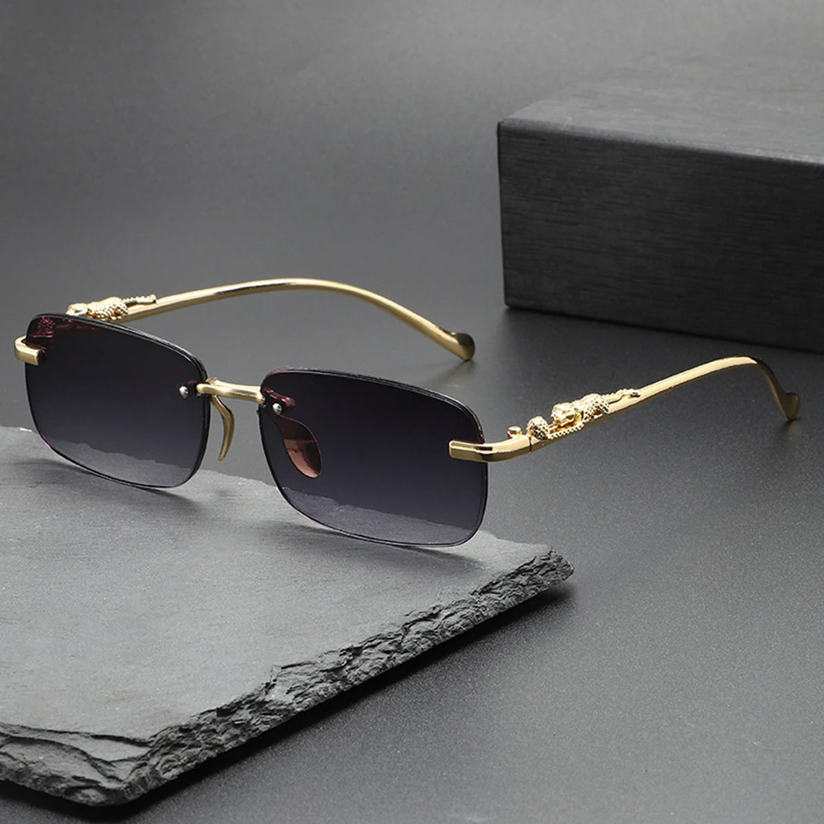DRAVEN — Frameless Sunglasses – Classic High-Grade Design