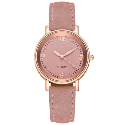 Soft Elegance – Women’s Leather Strap Watch with Bracelet-Inspired Design – Elegant Men's Accessory | Accessorio Uomo Elegante