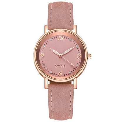 Soft Elegance – Women’s Leather Strap Watch with Bracelet-Inspired Design – Elegant Men's Accessory | Accessorio Uomo Elegante