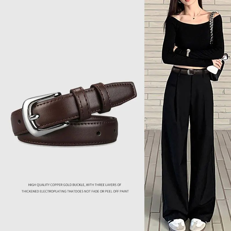 Retro Belt Women Summer Trend Instagram Style – Elegant Men's Accessory | Accessorio Uomo Elegante