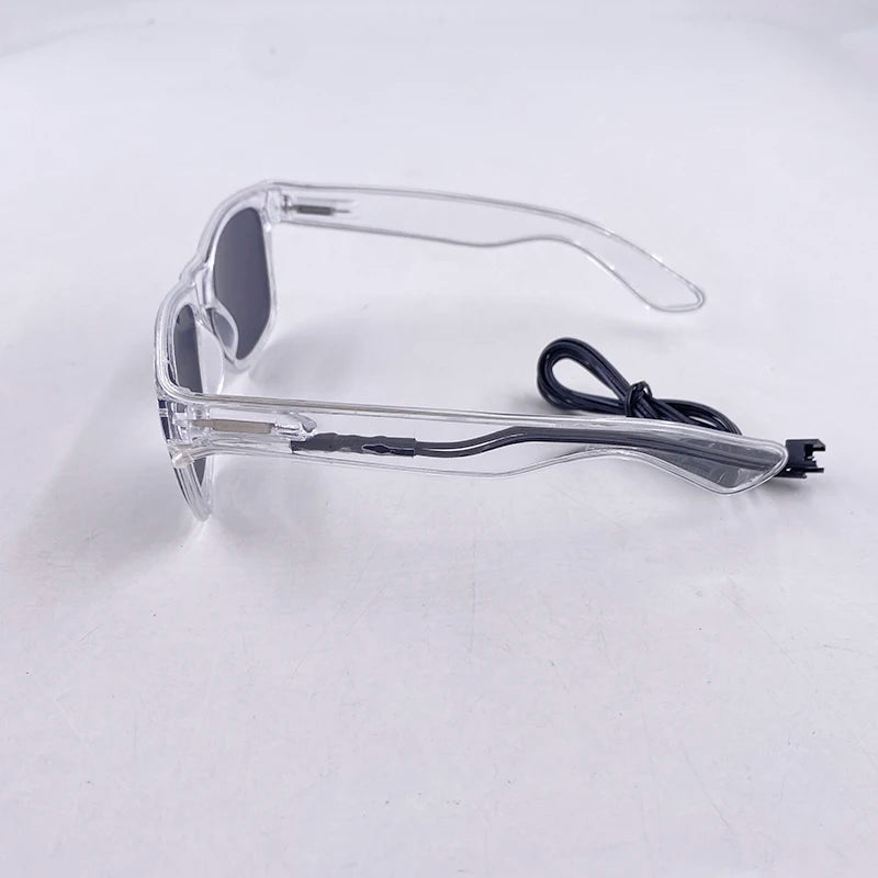 DRAVEN — Neon Glow Party Sunglasses – LED Light-Up Style
