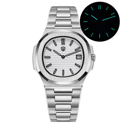 Heritage Depth – Watchdives WD00013 with Sapphire Crystal & Ronda 714 Movement – Elegant Men's Accessory | Accessorio Uomo Elegante