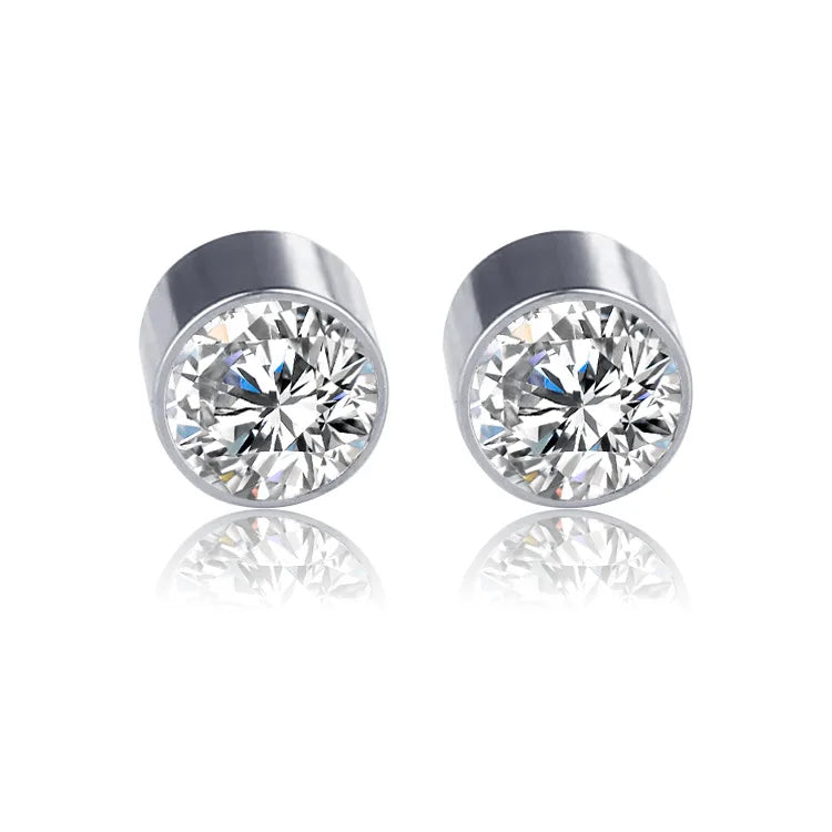 DRAVEN — Magnetic Zircon Stud Earrings