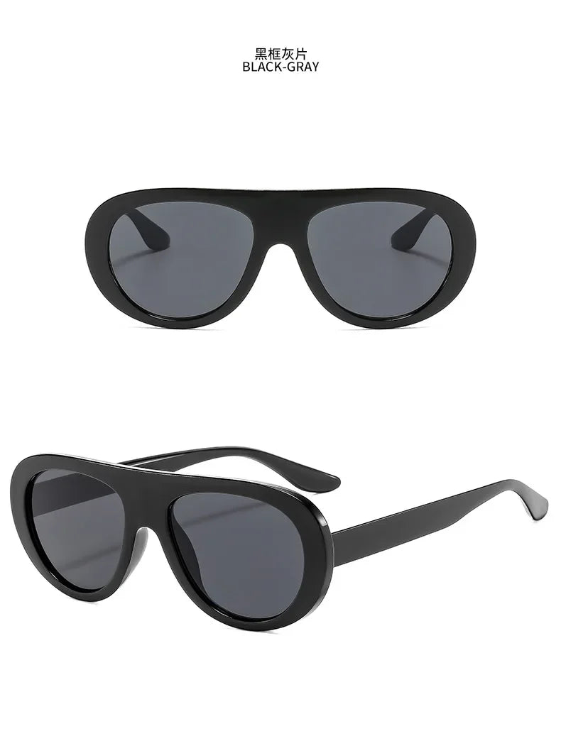DRAVEN — Oversized Sunglasses – Designer Punk UV400 Eyewear