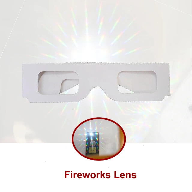 DRAVEN — Diffraction Party Glasses – Love & Firework Light Show Set (5PCS)