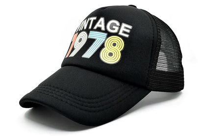 Retro 1978 Trucker Cap – Vintage Street Style