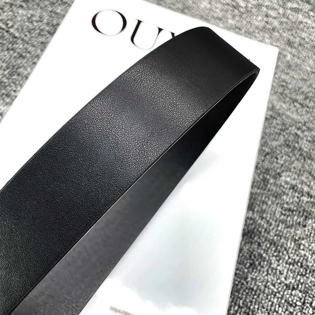 DRAVEN — Y2K PU Leather Belt Women 2025 Large Buckle Design