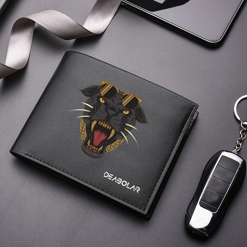 DRAVEN — Luxury Leather Wallet Men Coin Pocket Card Holder