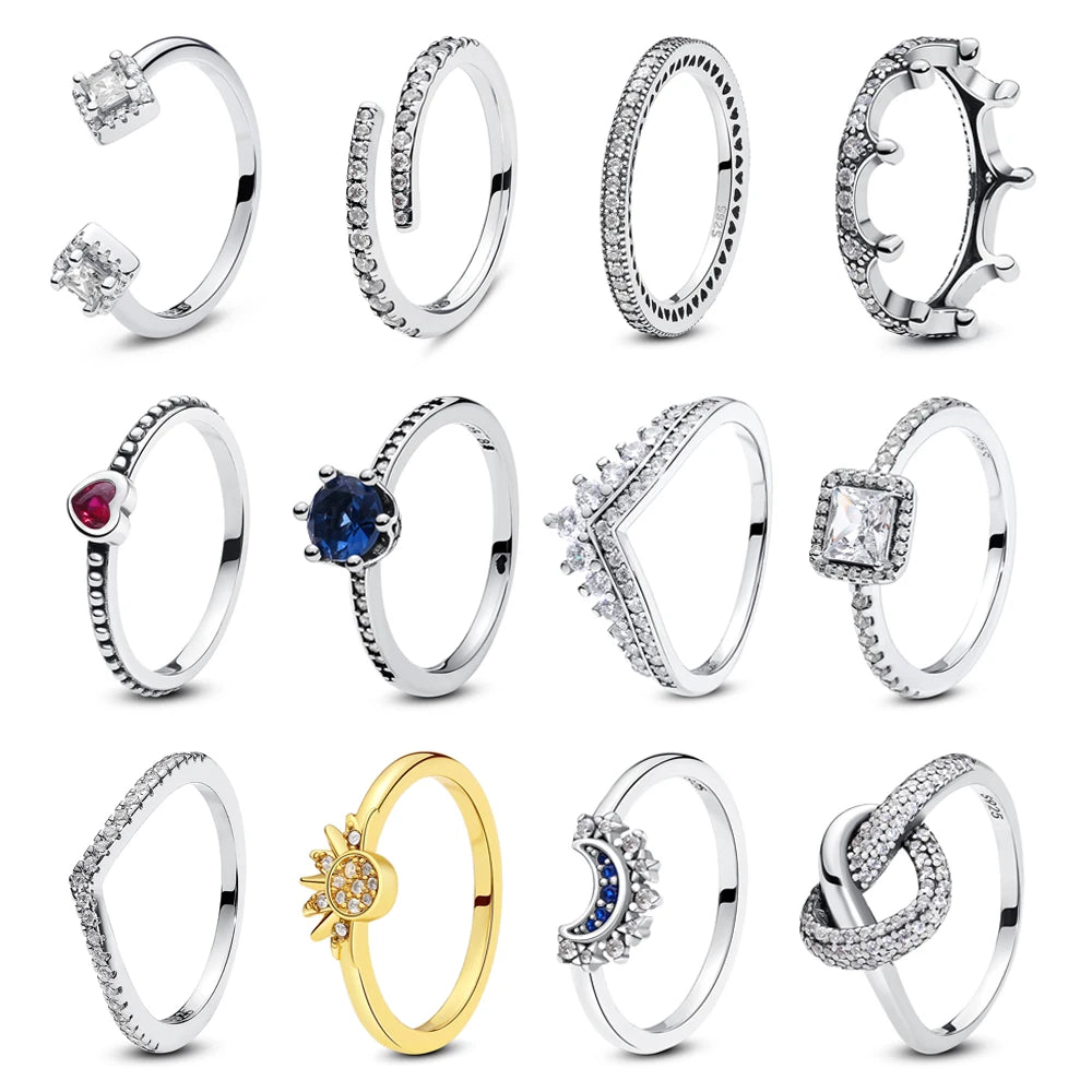 DRAVEN — Rose Gold Crown Heart Ring