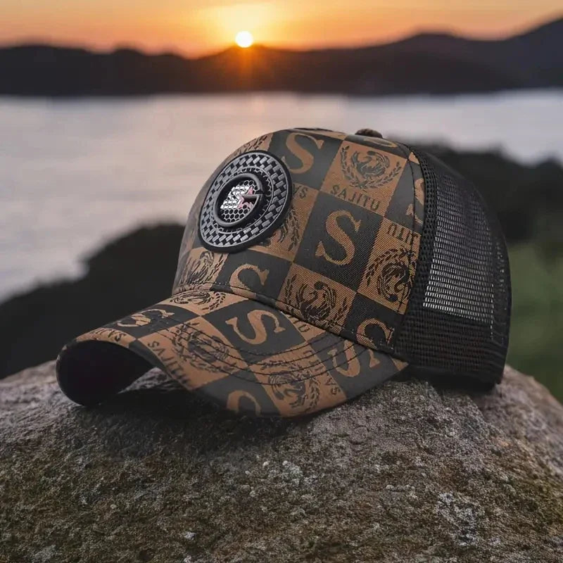 DRAVEN — 2025 Luxury Mesh Baseball Cap – Breathable Streetwear Trucker Hat for Men & Women