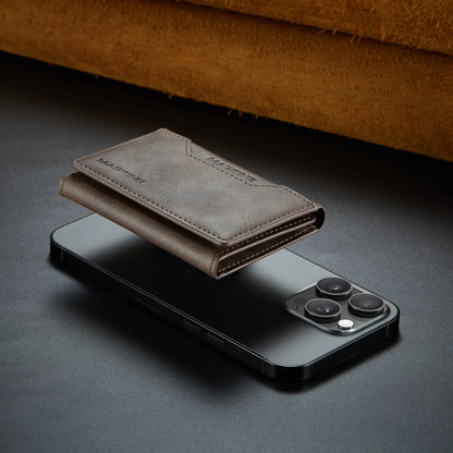 Magnetic Leather Wallet Premium Foldable Mini Design – Elegant Men's Accessory | Accessorio Uomo Elegante