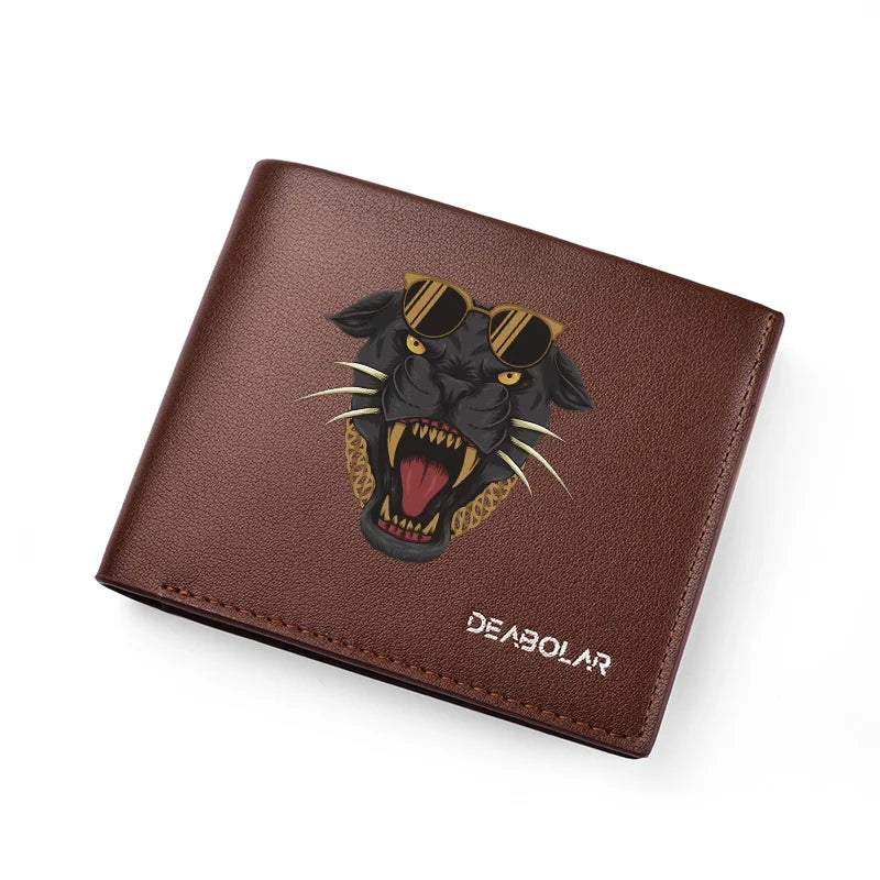 DRAVEN — Luxury Leather Wallet Men Coin Pocket Card Holder