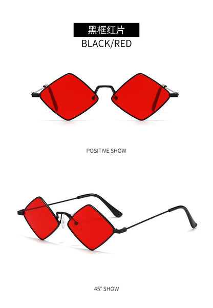 Diamond Frame Sunglasses – Elegant Men's Accessory | Accessorio Uomo Elegante