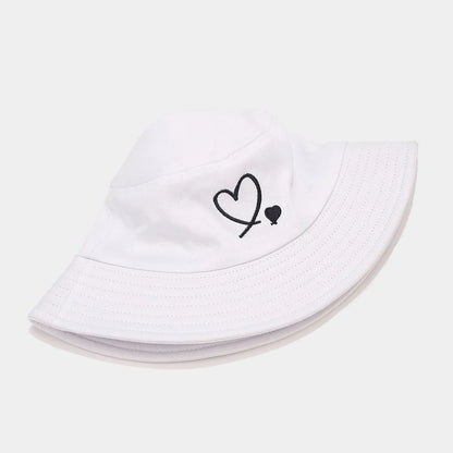 Love Embroidered Bucket Hat – Unisex Summer Street Style