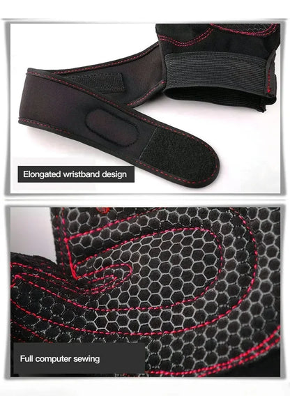 Fingerless Sport Gloves – Unisex Fitness & Outdoor Style