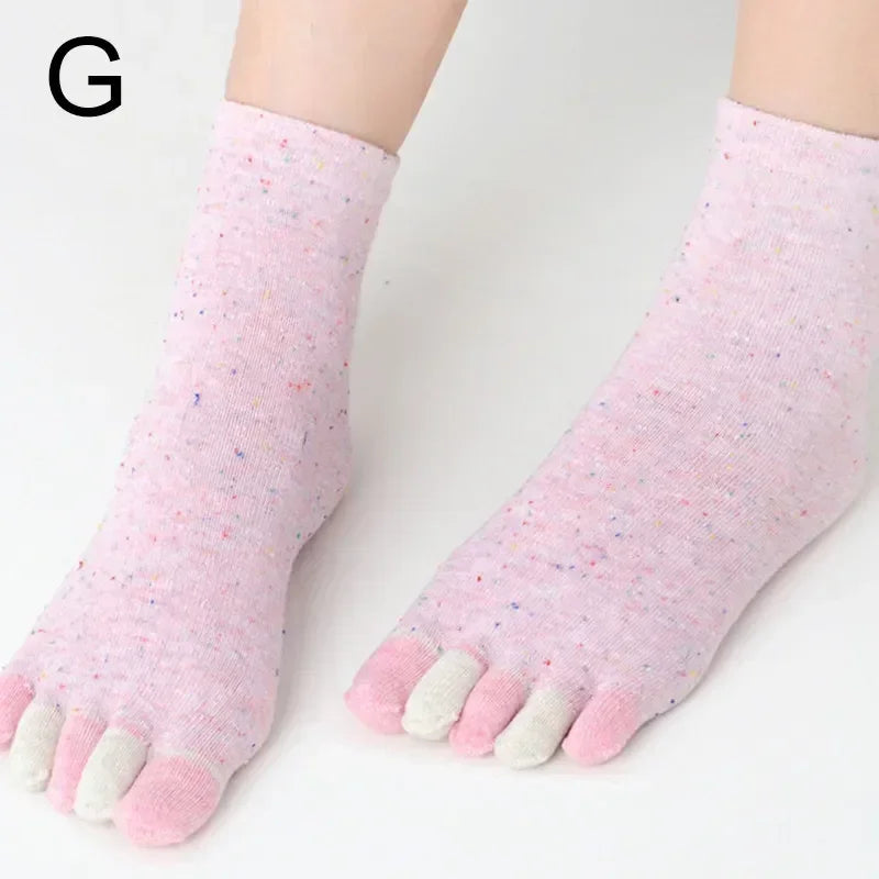 DRAVEN — Five Toe Cotton Socks – Women’s Kawaii Casual Style