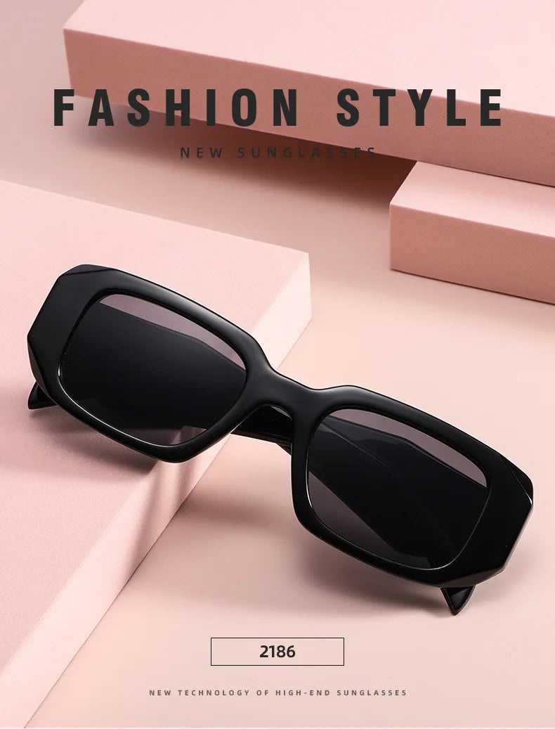 DRAVEN — Designer Square Sunglasses – Trendy Unisex Shades