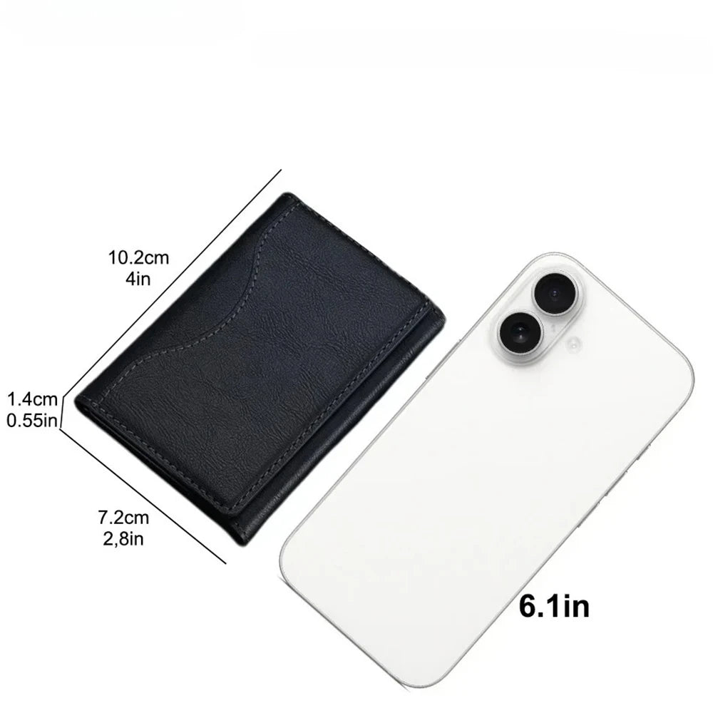 DRAVEN — MagSafe Trifold Magnetic Wallet Men Women Foldable Design