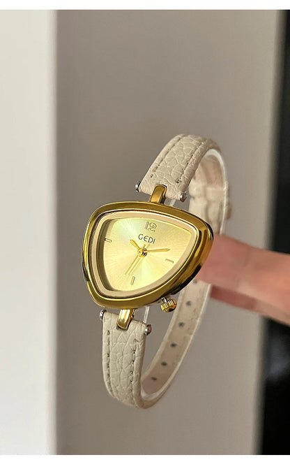 Men’s Triangular Luxury Watch – Bold Stainless Steel Design – Elegant Men's Accessory | Accessorio Uomo Elegante