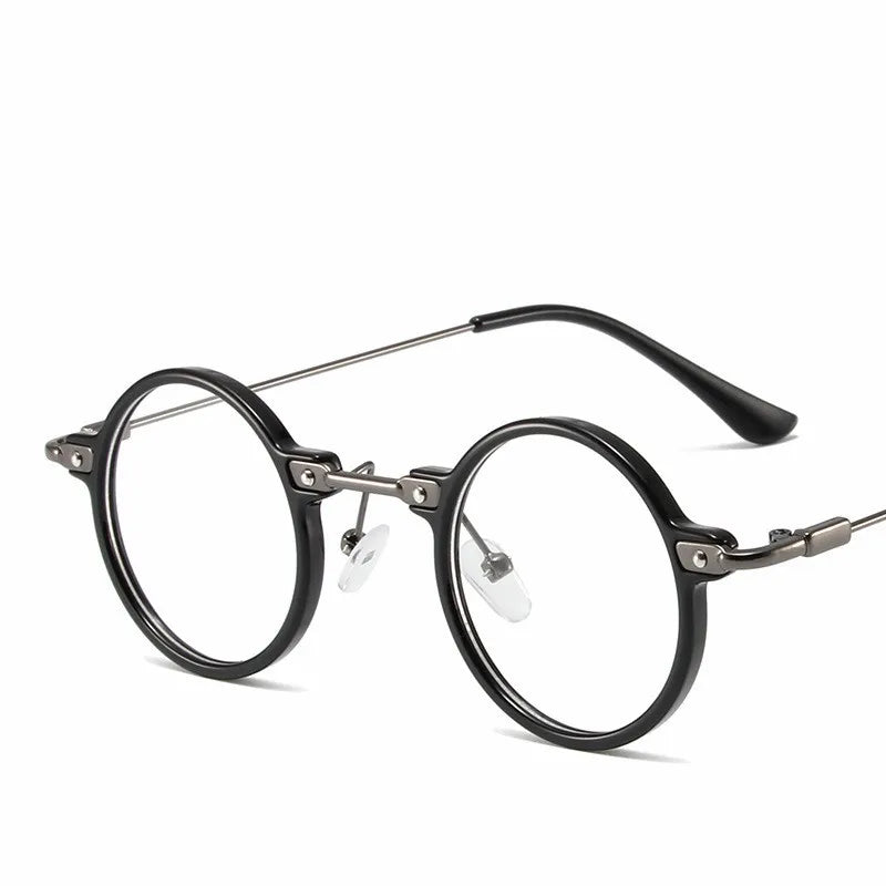 DRAVEN — Round Metal Sunglasses – Retro Steampunk Design