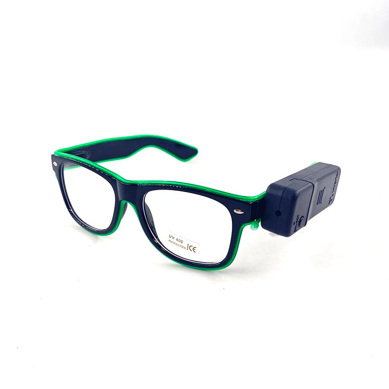 DRAVEN — Wireless LED Glow Sunglasses – Carnival Party Style