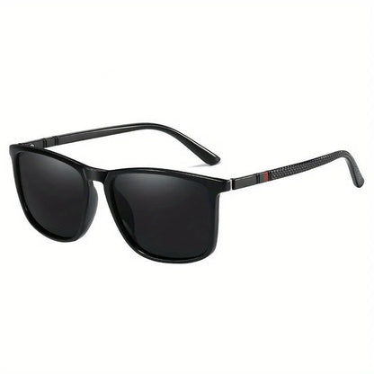 Polarized Sport Sunglasses – Lightweight Square Frame – Elegant Men's Accessory | Accessorio Uomo Elegante