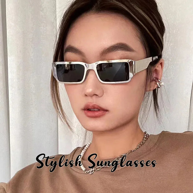 DRAVEN — Square Street Sunglasses – Minimalist Chic Shield