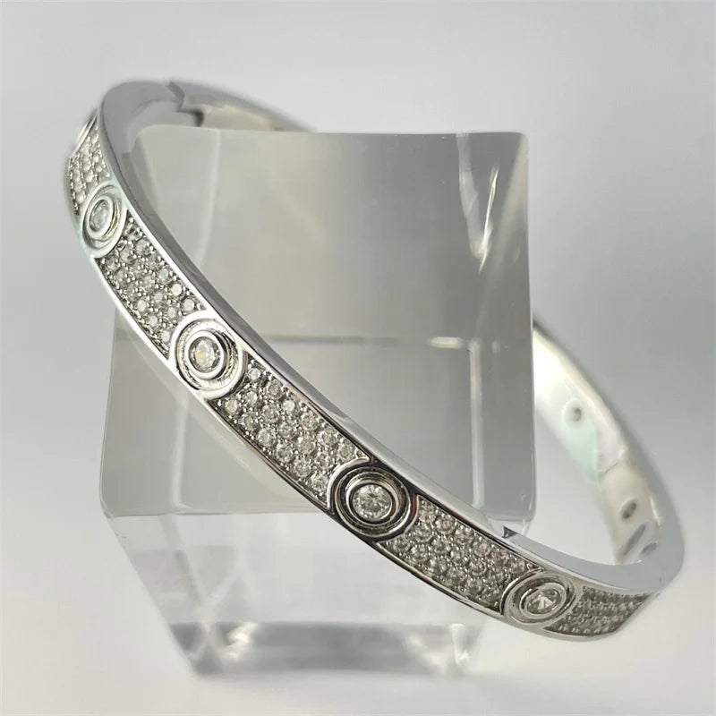 DRAVEN — 18K Gold Plated Zircon Bracelet & Ring Set