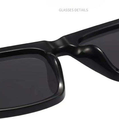 Minimal Square Luxury Sunglasses – Unisex Fashion Shades – Elegant Men's Accessory | Accessorio Uomo Elegante
