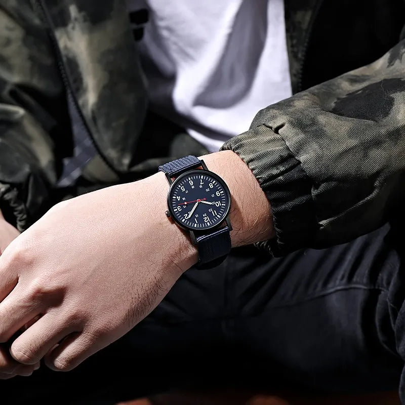 DRAVEN — Men’s Mechanical Watch – Luminous Hands & Elegant Alloy Design