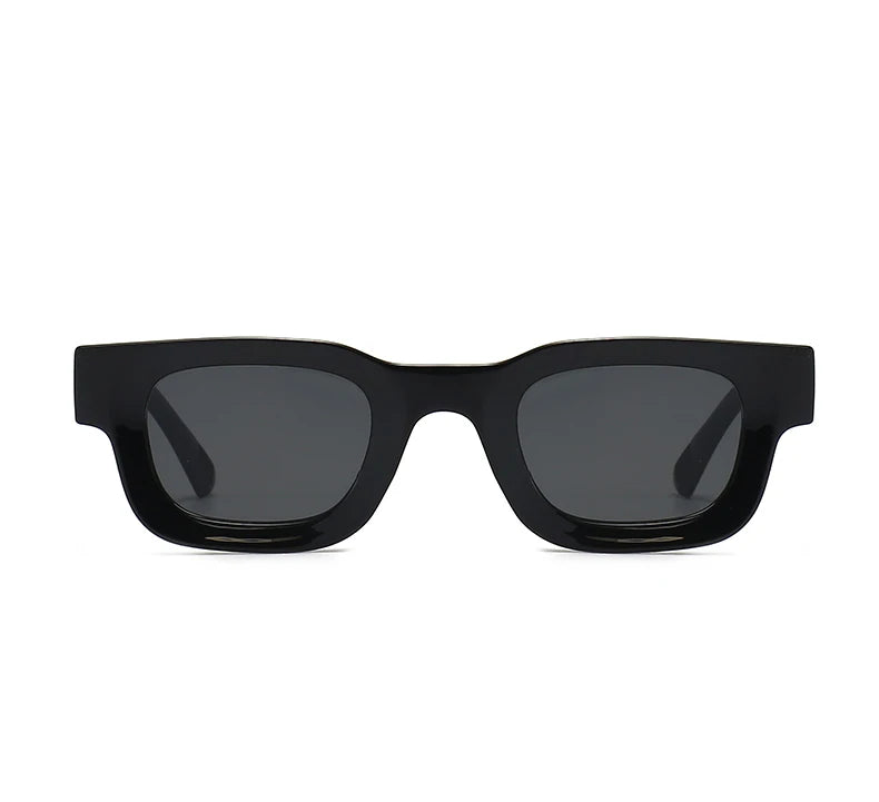 DRAVEN — Small Rectangle Sunglasses – Thick Frame Unisex Design