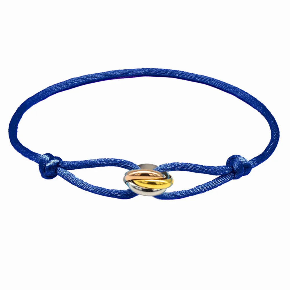 DRAVEN — Unisex Rope Bracelet with Metal Buckle