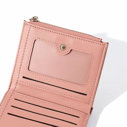 Crocodile Pattern PU Leather Wallet Short Large Capacity – Elegant Men's Accessory | Accessorio Uomo Elegante