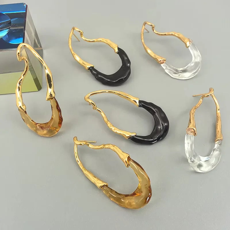 DRAVEN — Irregular Modern Statement Earrings