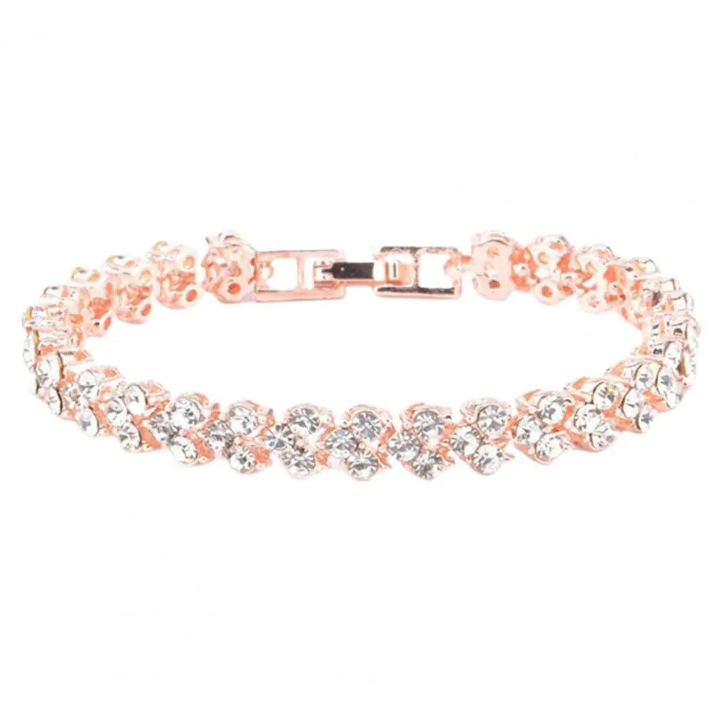 DRAVEN — Classic Tennis Crystal Bracelet