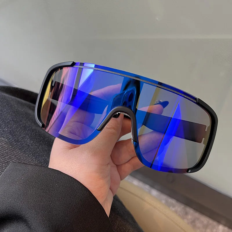 DRAVEN — Cycling Shield Sunglasses – Retro Sport Style