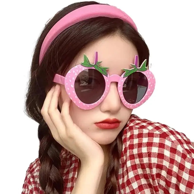 DRAVEN — Hawaiian Funny Sunglasses – Creative Party Photo Props