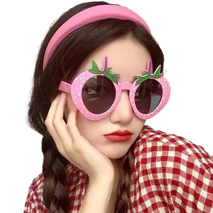 Hawaiian Funny Sunglasses – Creative Party Photo Props – Elegant Men's Accessory | Accessorio Uomo Elegante