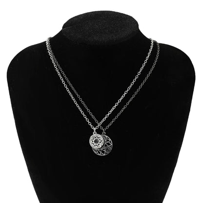 100 Languages “I Love You” Projection Necklace – Magnetic Heart Couple Jewelry