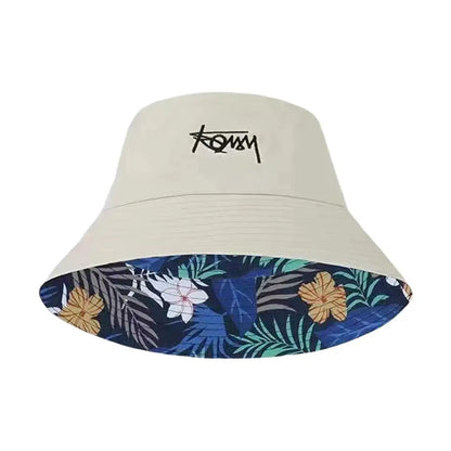 Letter Embroidered Bucket Hat – Unisex Casual Street Style