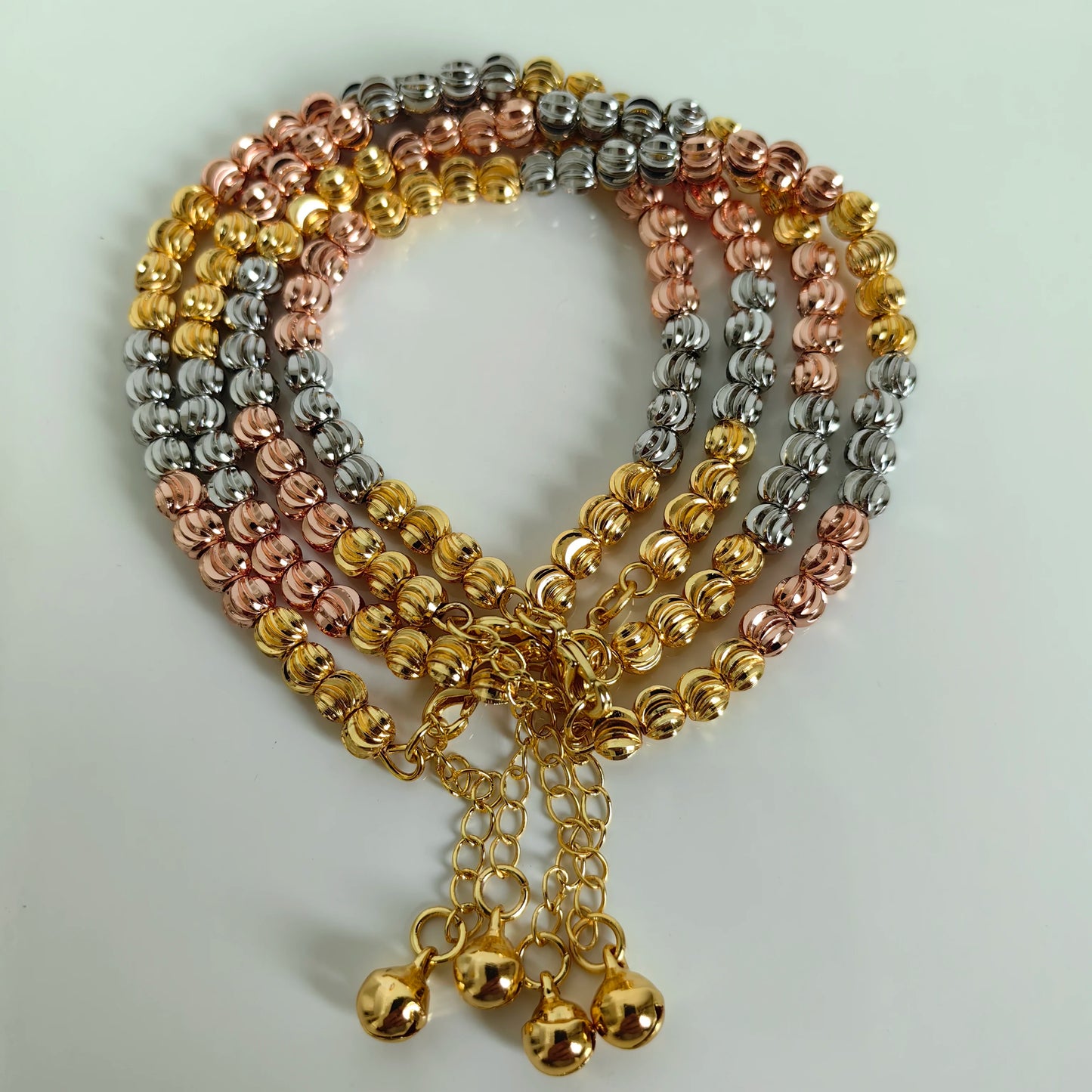 DRAVEN — Gold Plated Colorful Beaded Bracelet
