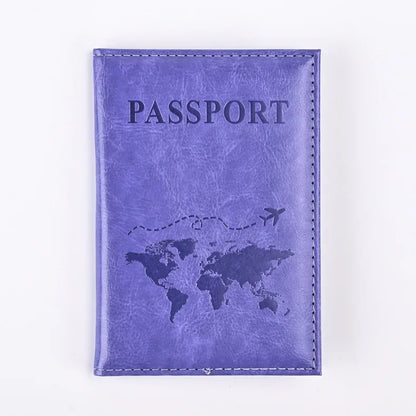 PU Leather Passport Holder Travel Wallet Unisex Design – Elegant Men's Accessory | Accessorio Uomo Elegante