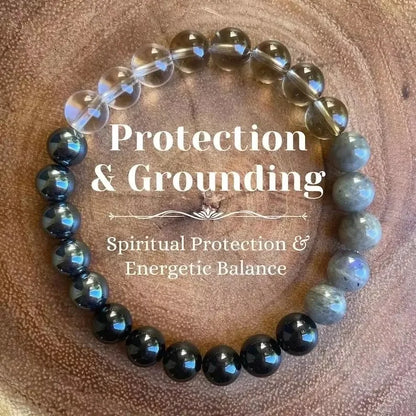 Energy Protection & Self-Love Bracelet Set – Elegant Men's Accessory | Accessorio Uomo Elegante