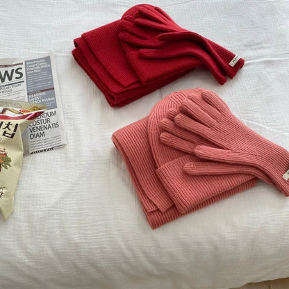 2025 Women’s Winter Set – Warm Hat & Scarf Combo – Elegant Men's Accessory | Accessorio Uomo Elegante